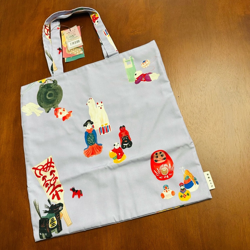 Nippori Tomato Textile Tote Bag